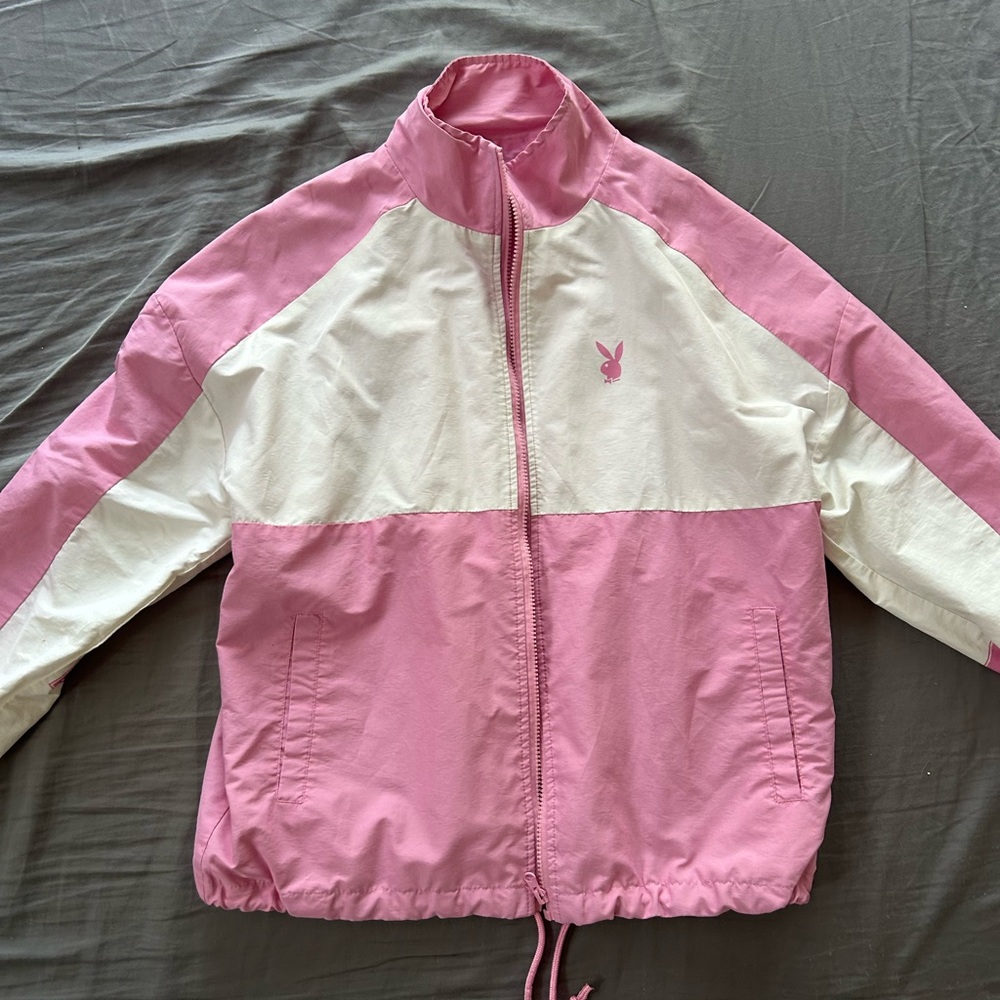 🩷🐰PLAYBOY X PACSUN BOMBER STYLE WINDBREAKER🐰🩷